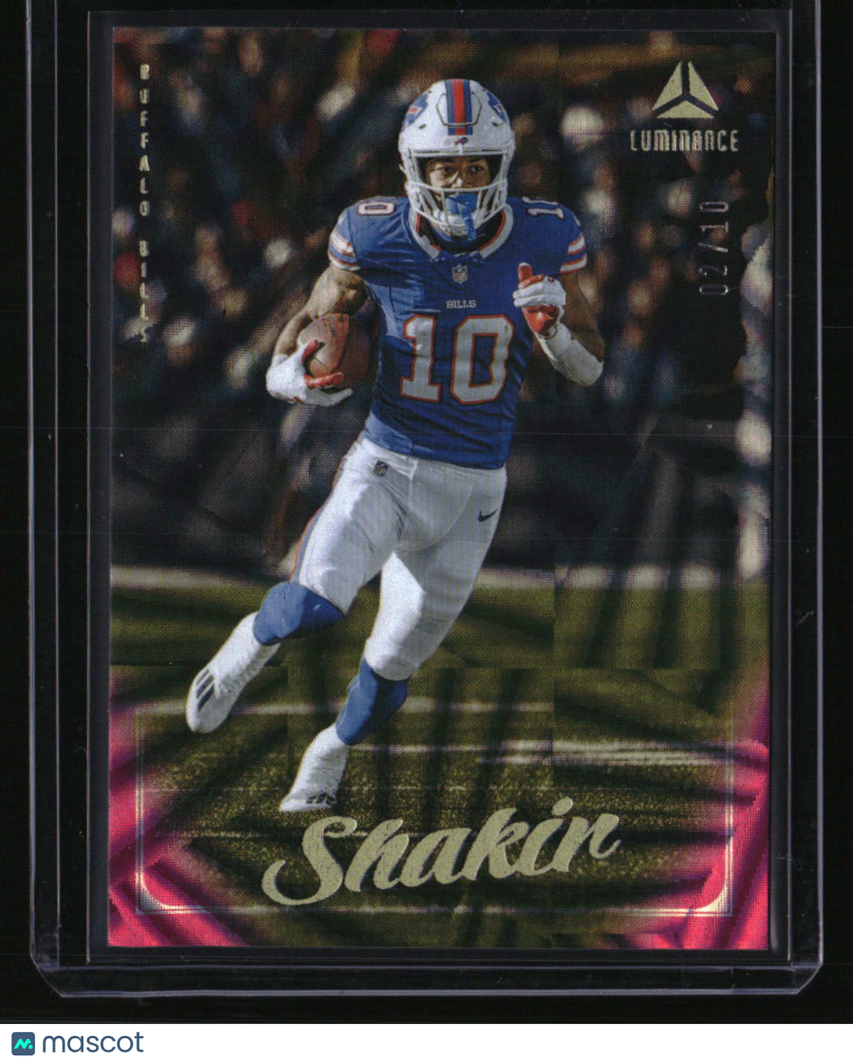 2025 Panini Luminance Khalil Shakir Vivid #/10