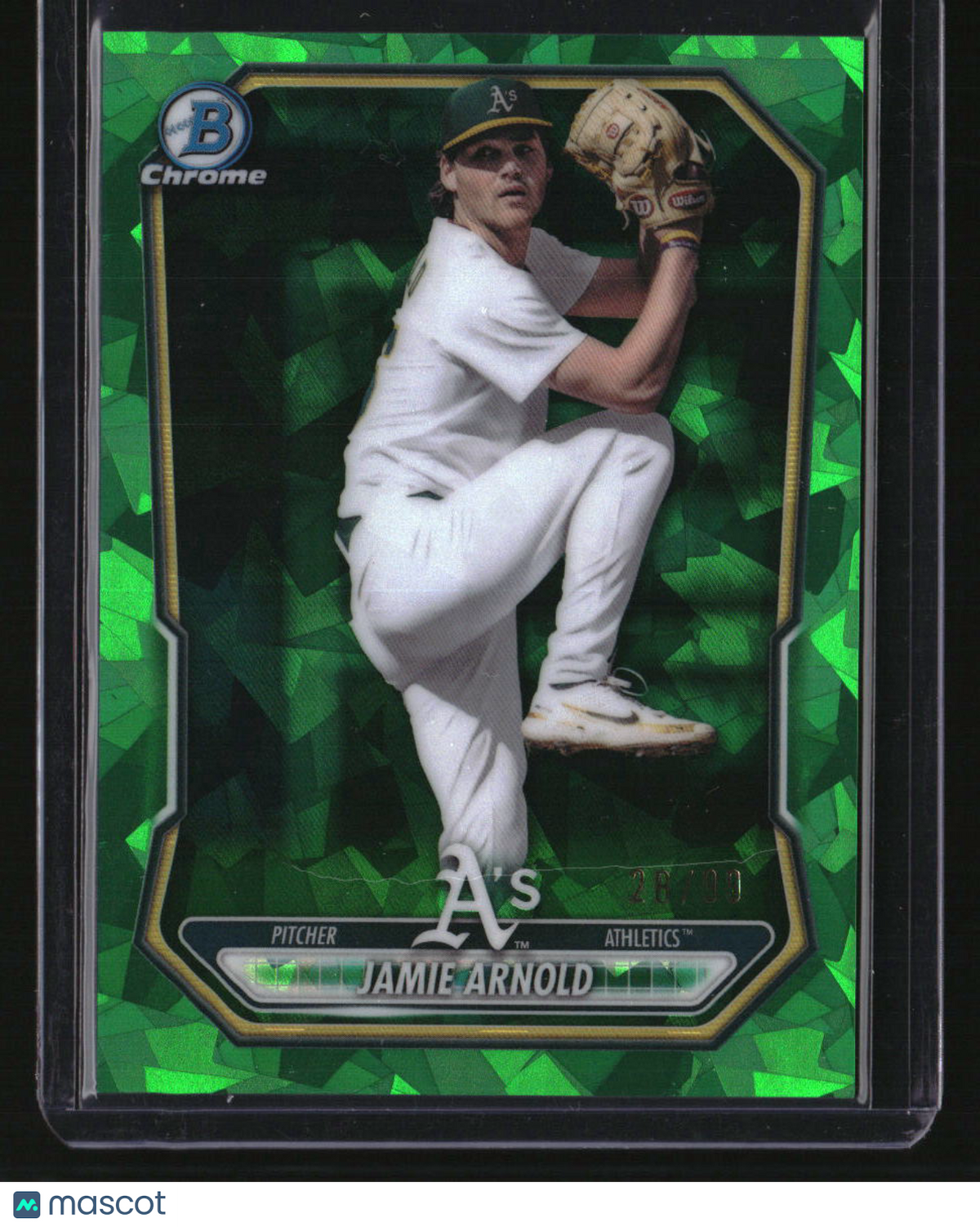 2026 Bowman Sapphire Edition Jamie Arnold Green #/99