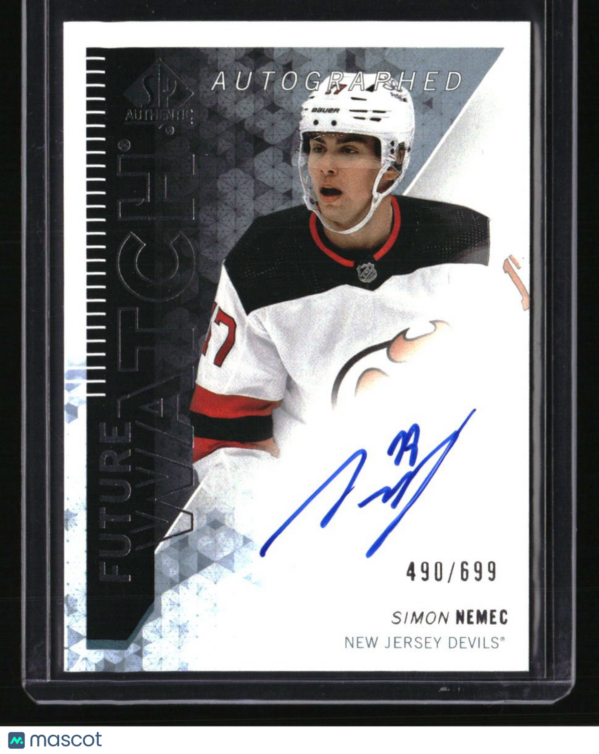 2025-26 SP Authentic Simon Nemec 2013-14 Retro Future Watch Autographed #/699
