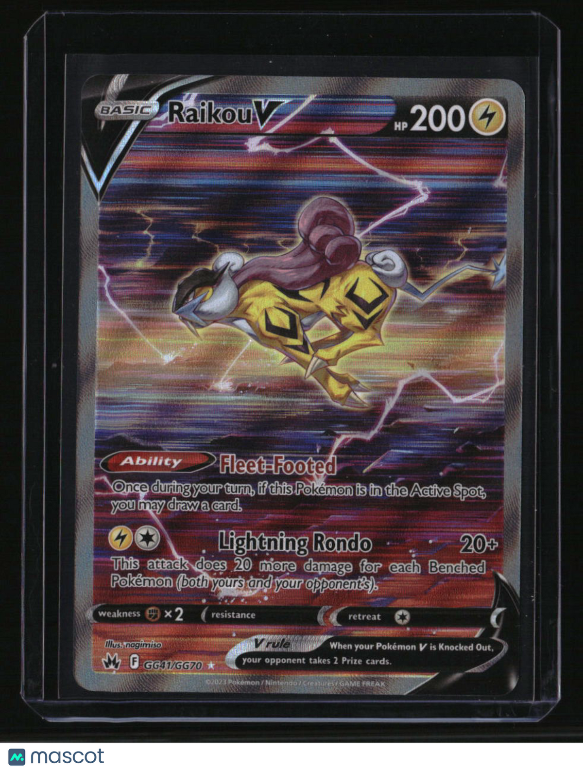 Crown Zenith: Galarian Gallery Raikou V