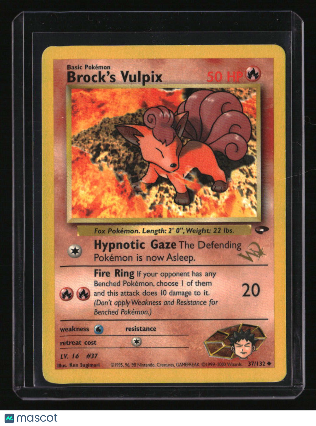 WoTC Promo Brock's Vulpix [W Stamped]