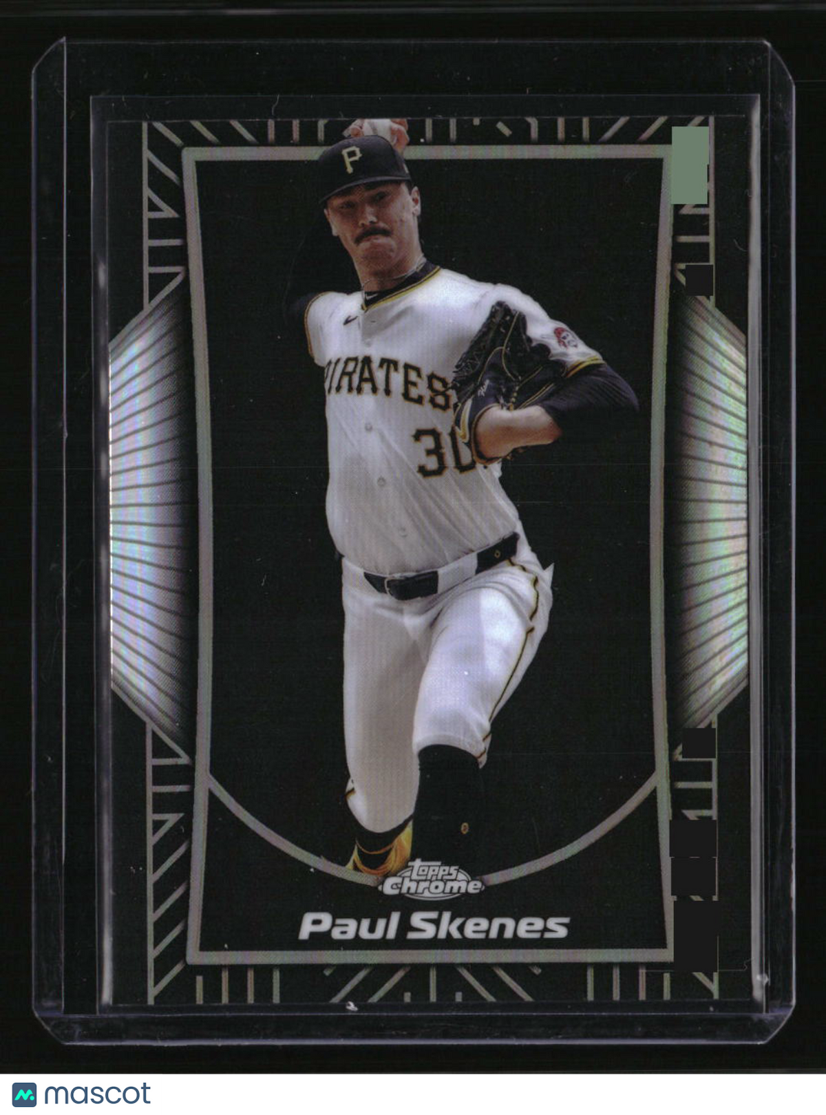 2025 Topps Chrome Paul Skenes Shadow Etch