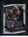 2025 Panini Prizm Black Frank Gore Autographs Prizms Silver