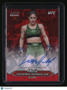 2025 Stadium Club UFC Maria Godinez Gonzalez Chrome Autographs Red #/50