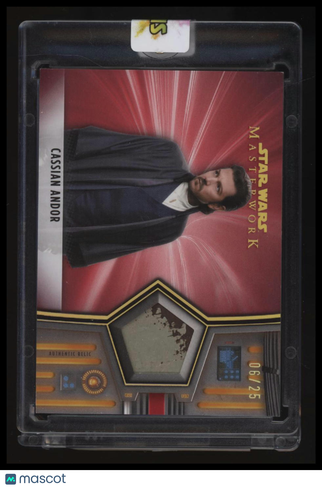 2025 Topps Star Wars Masterwork Cassian Andor Masterwork Relics #/25