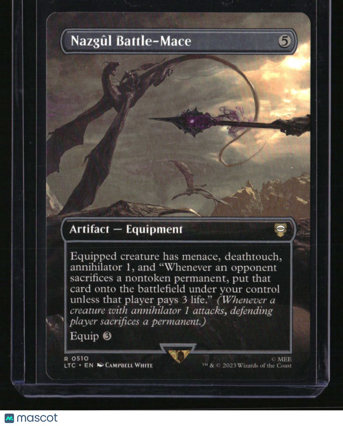 Commander: The Lord of the Rings: Nazgul Battle-Mace (Borderless)