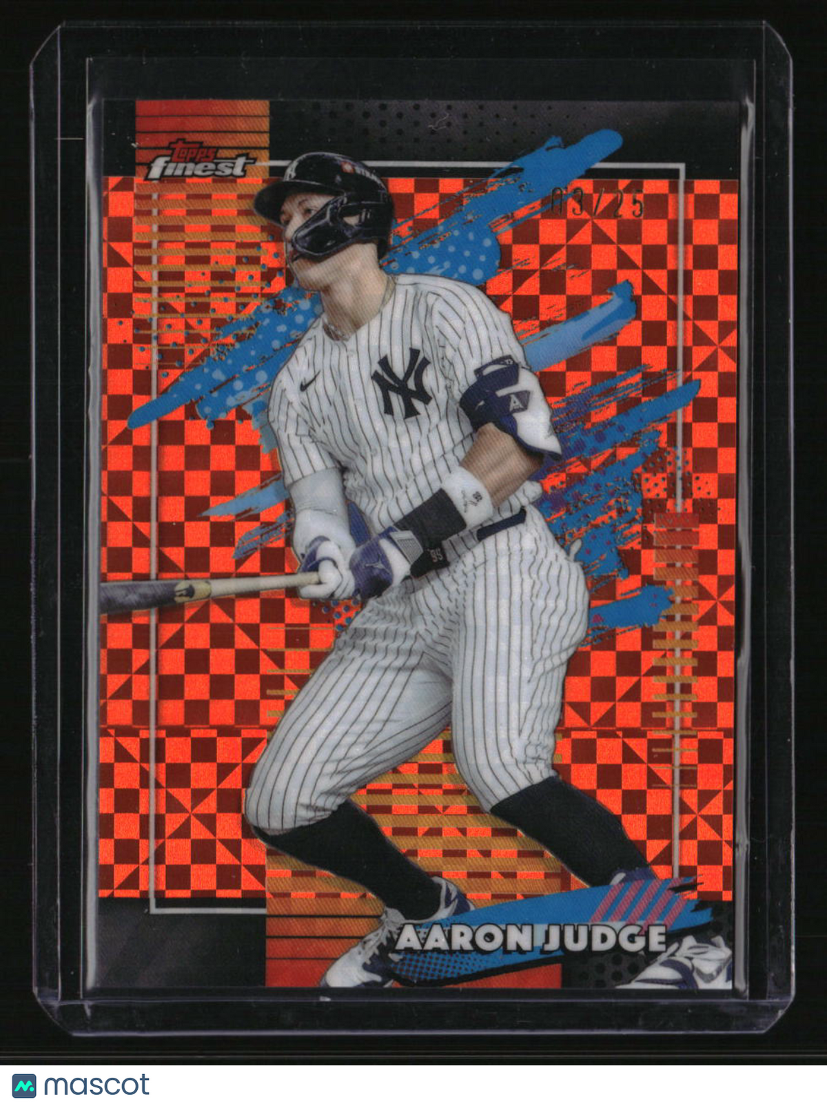 2026 Finest Aaron Judge Orange X-Fractors #/25