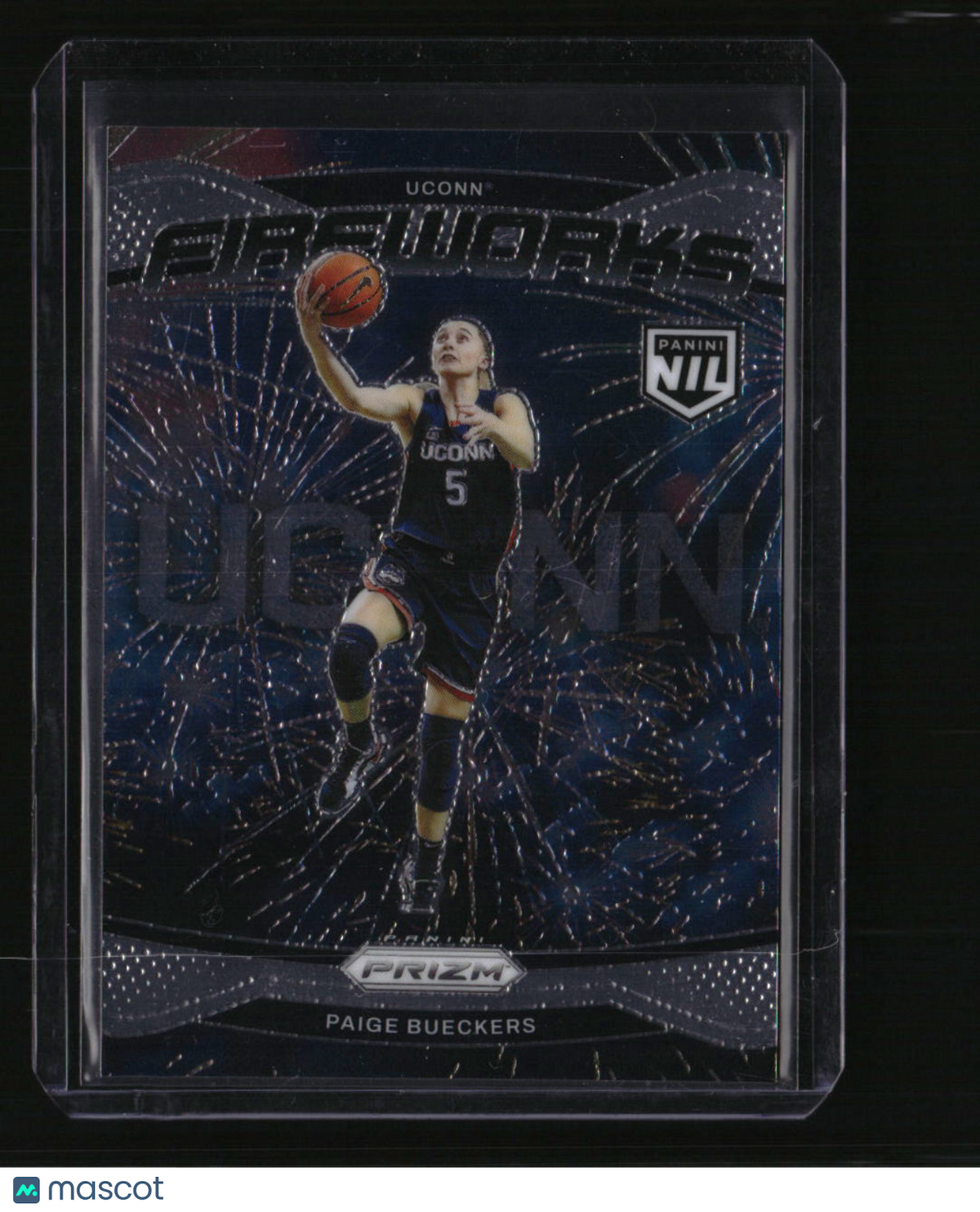 2024-25 Panini NIL Connecticut Huskies Paige Bueckers Prizm Fireworks
