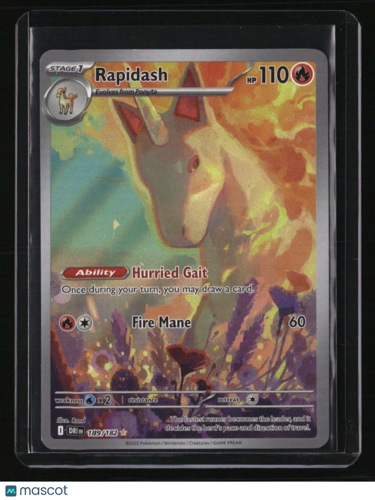 SV10: Destined Rivals Rapidash