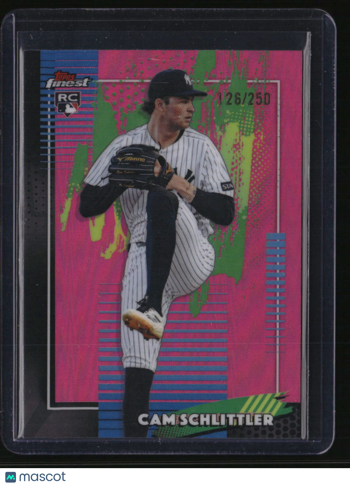 2026 Finest Cam Schlittler Pink Refractors #/250