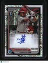 2024 Bowman Chrome Sheng-En Lin Prospects Autographs Speckle Refractors #/299