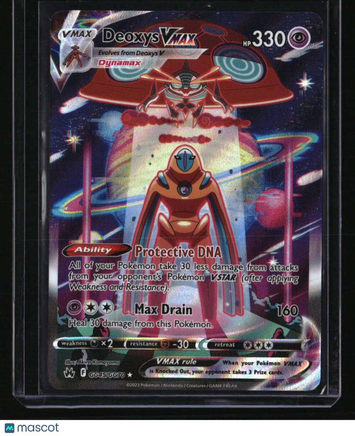 SWSH: Crown Zenith: Galarian Gallery Deoxys VMAX