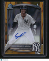 2025 Bowman Engelth Urena Chrome Prospects Autographs Gold Lava Refractor #/50