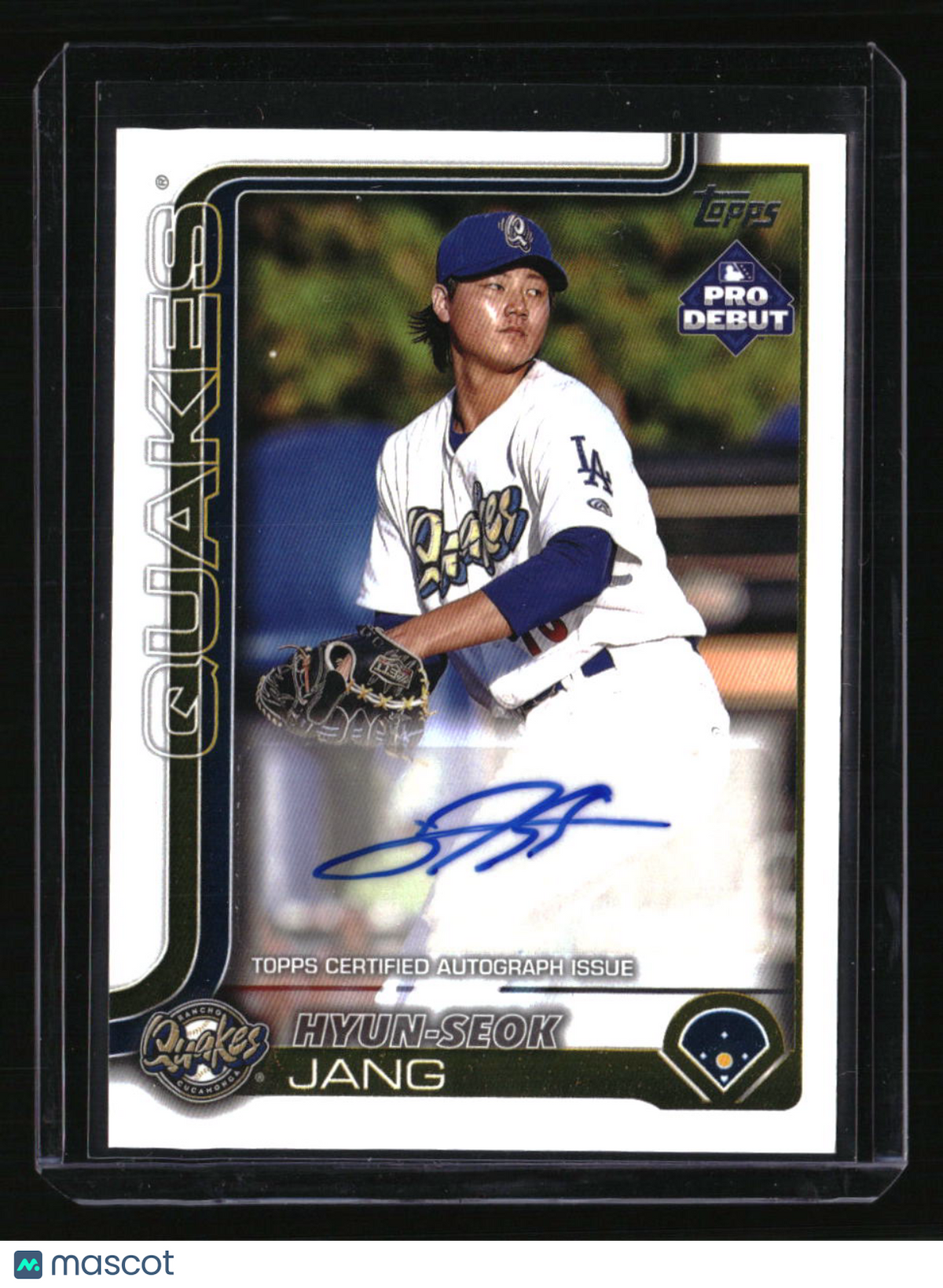 2025 Topps Pro Debut Hyun-Seok Jang Base Autographs