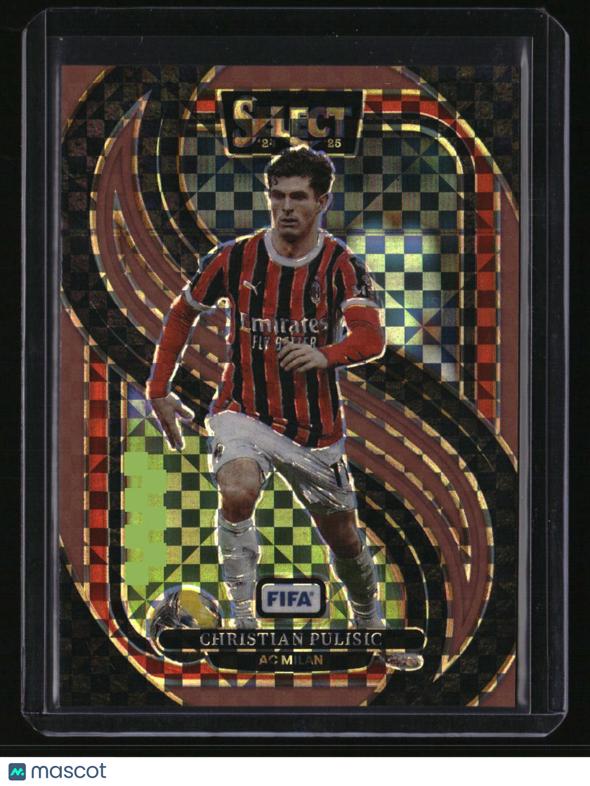 2024-25 Panini Select FIFA Christian Pulisic Bronze Checker #/75