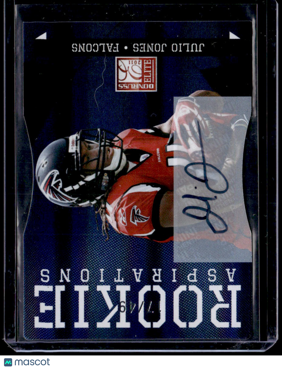 2011 Donruss Elite Julio Jones Aspirations Autographs #/49