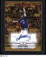 2025 Stadium Club Andrés Giménez Base Autographs Gold Foil #/50