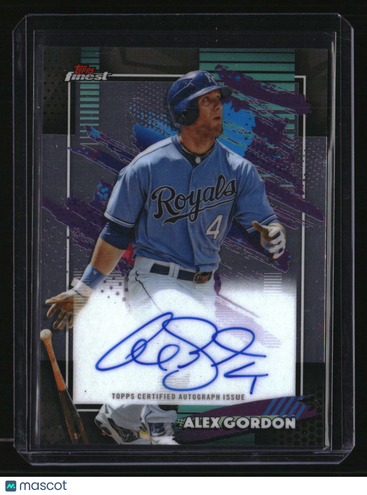 2026 Finest Alex Gordon Finest Autographs