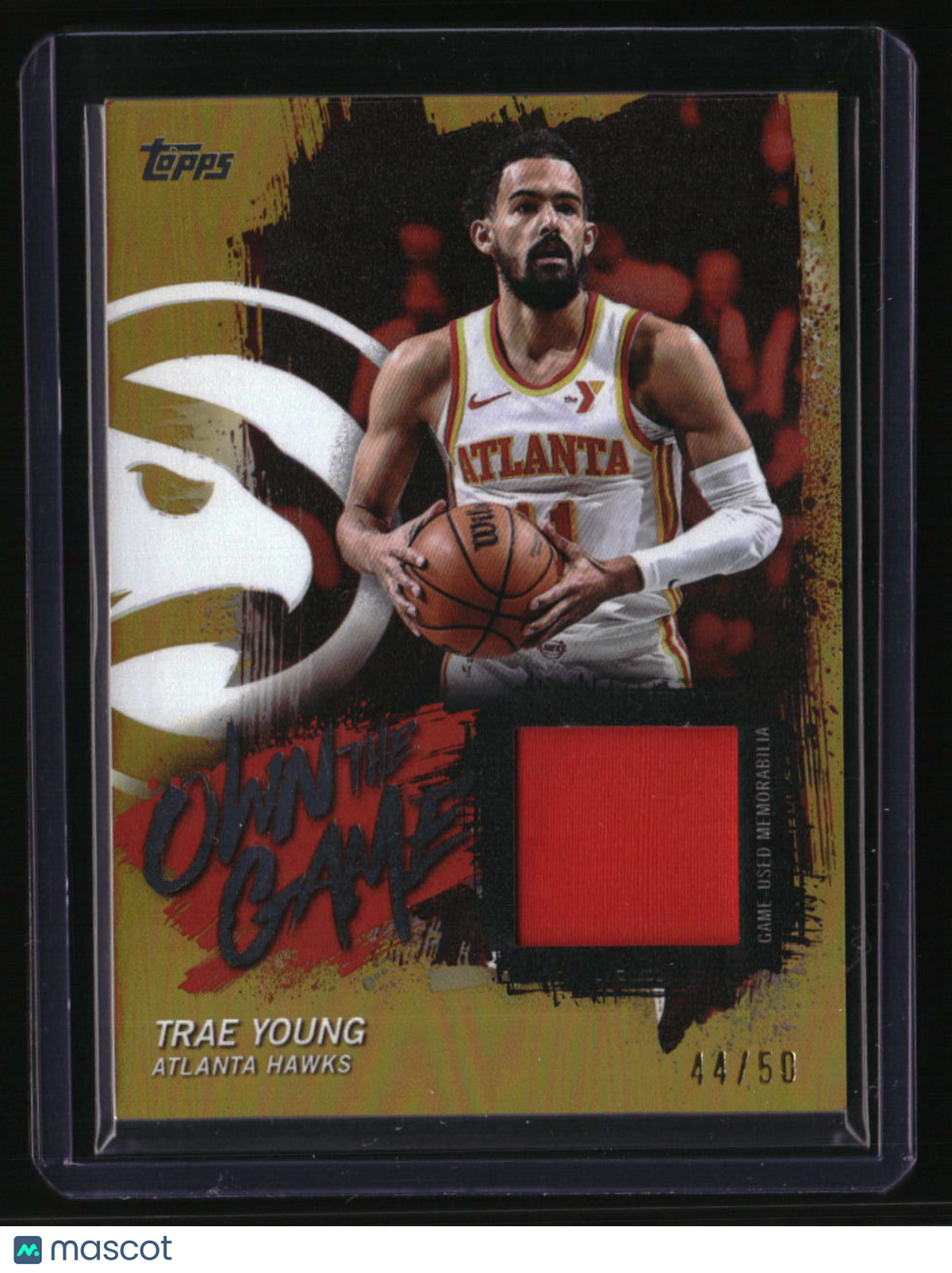 2025-26 Topps Trae Young Own the Game Gold Rainbow #/50