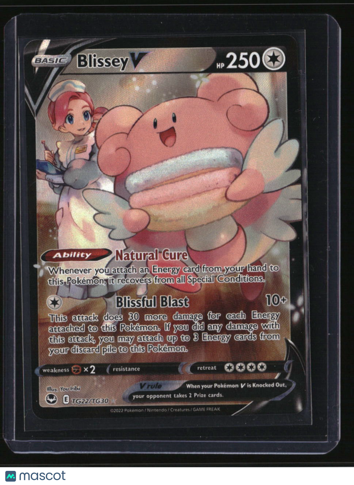 SWSH12: Silver Tempest Trainer Gallery Blissey V