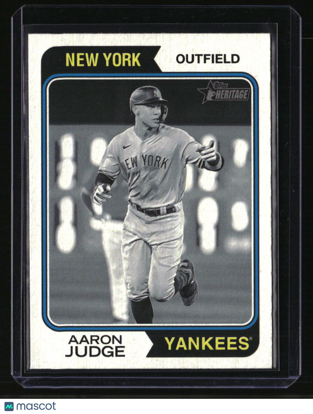 2023 Topps Heritage Aaron Judge Black & White