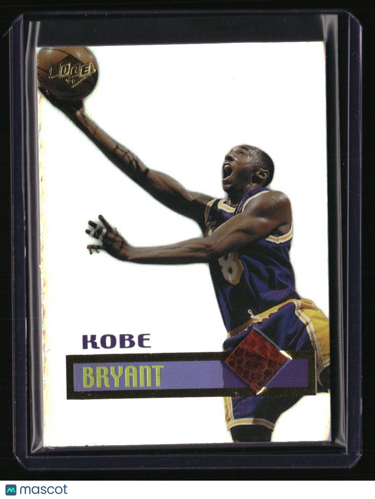 1999 Collector's Edge Rookie Rage Kobe Bryant Authentic Gameball