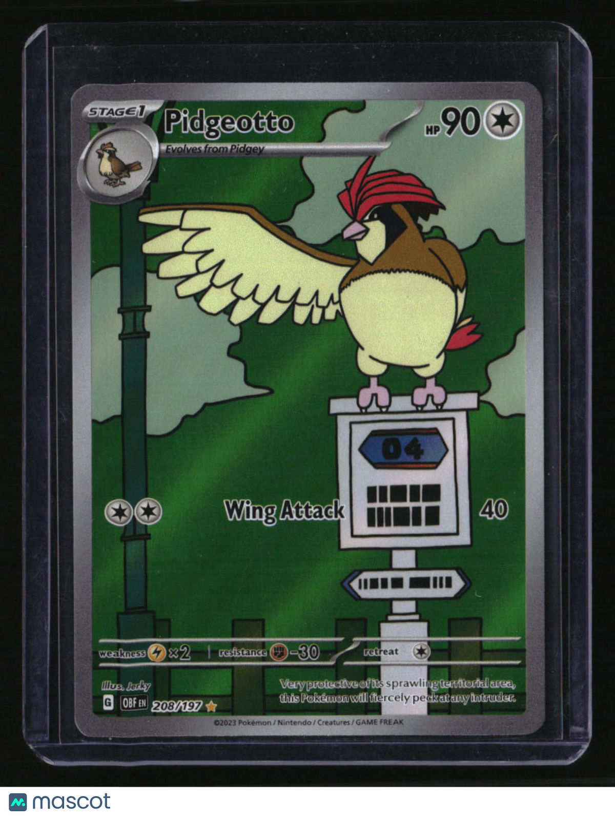 SV03: Obsidian Flames Pidgeotto