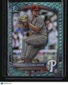 2025 Bowman Draft Gage Wood Chrome Aqua Reptilian Refractor #/125