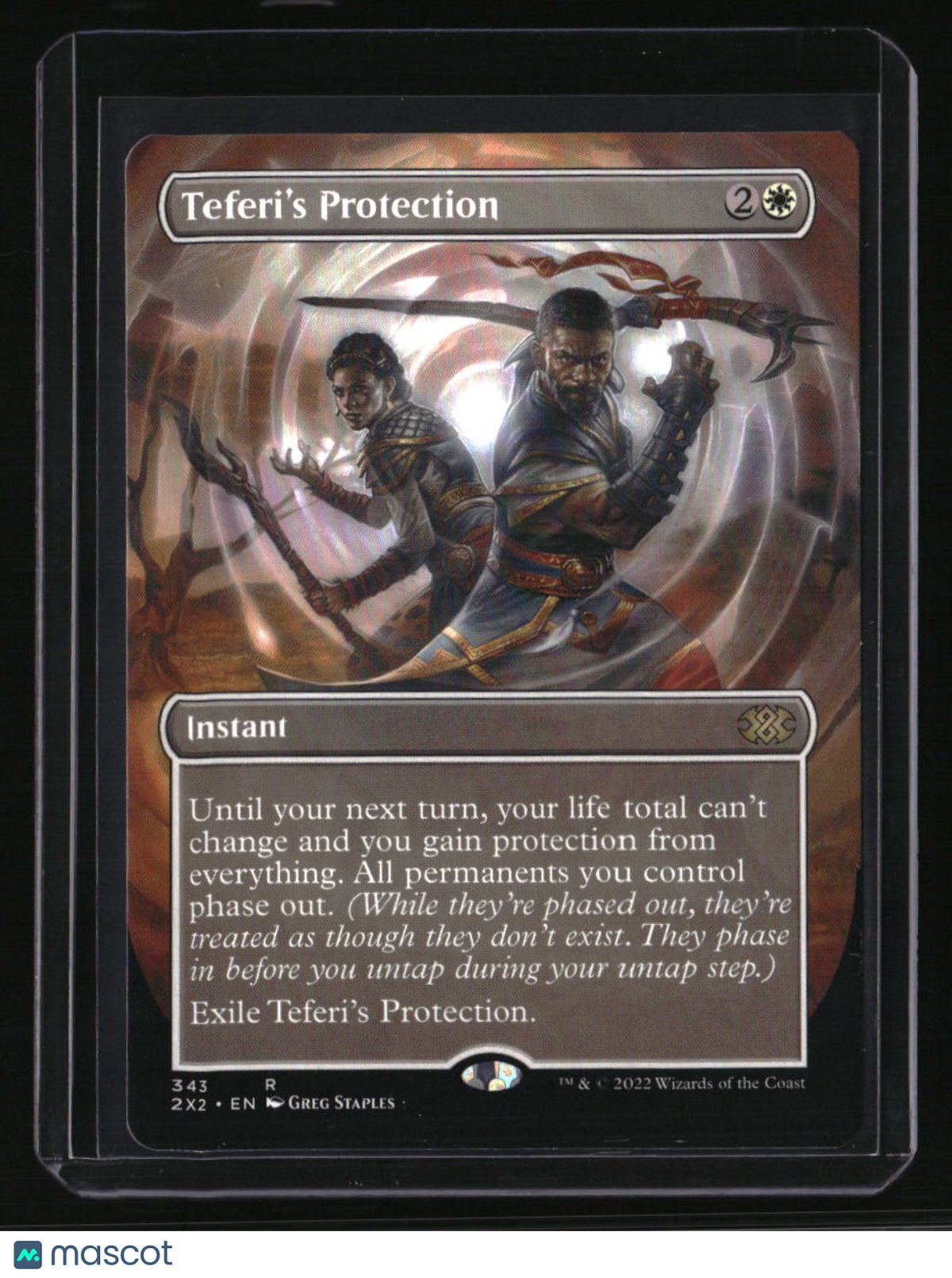 Double Masters 2022 Teferi's Protection (Borderless)