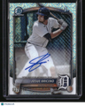 2025 Bowman Josue Briceno Chrome Prospect Autographs HTA Choice Refractor #/150