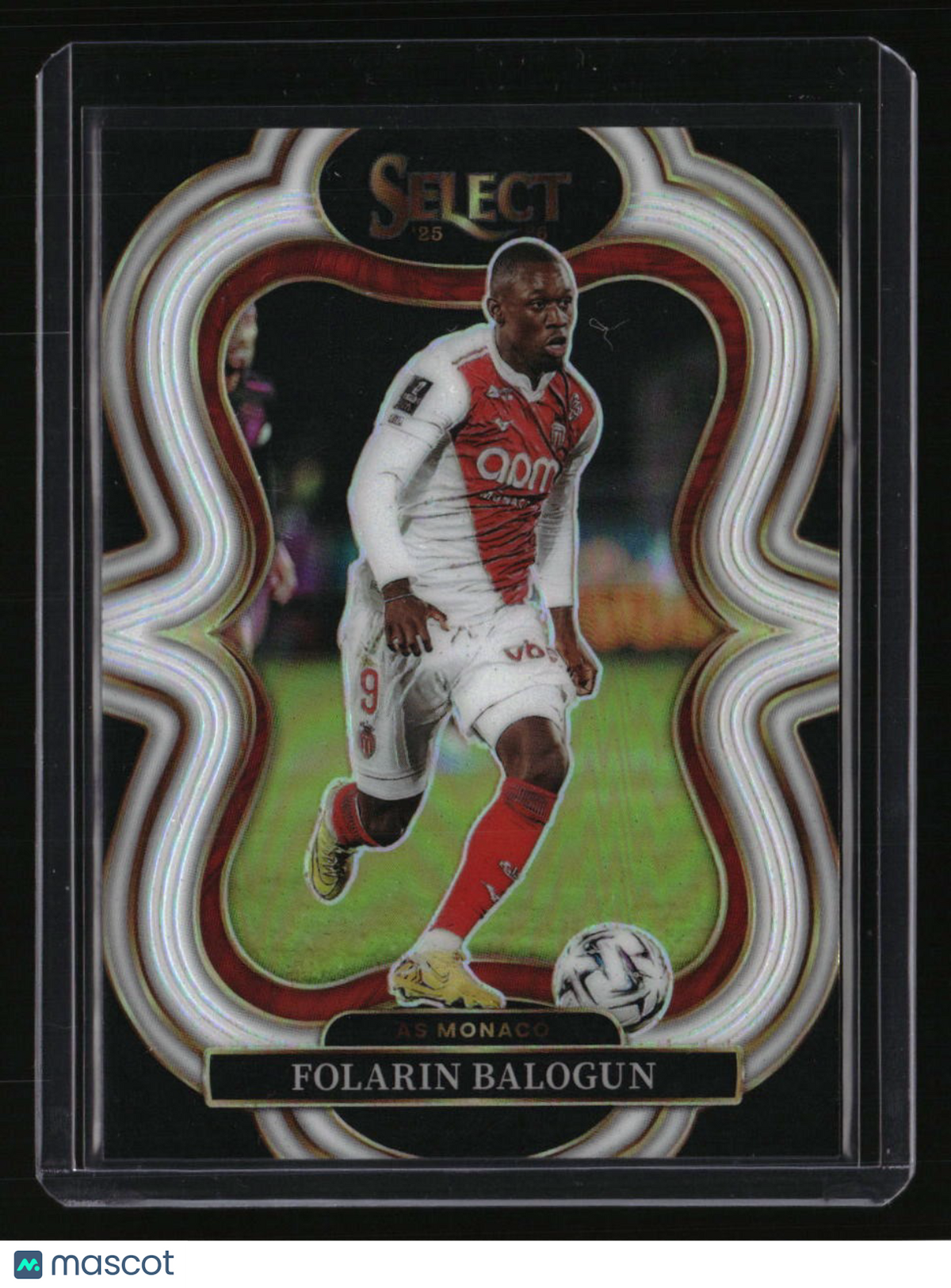 2025-26 Panini Select Ligue 1 Folarin Balogun White #/20