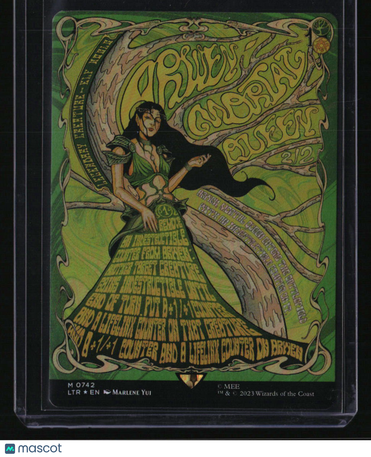The Lord of the Rings: Arwen, Mortal Queen (Borderless Poster) Foil