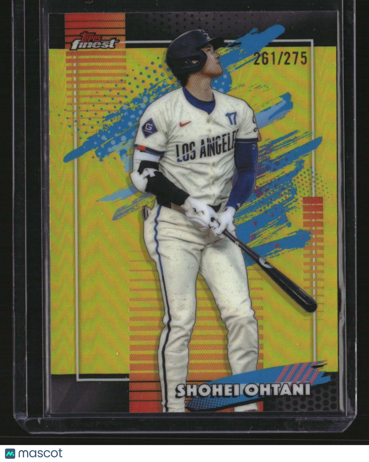 2026 Finest Shohei Ohtani Yellow Refractors #/275