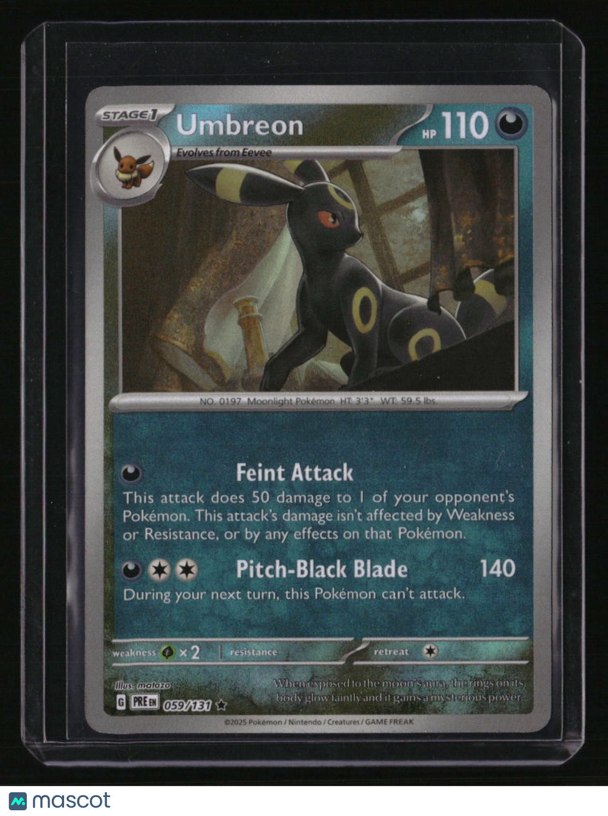 SV: Prismatic Evolutions Umbreon (Master Ball Pattern)