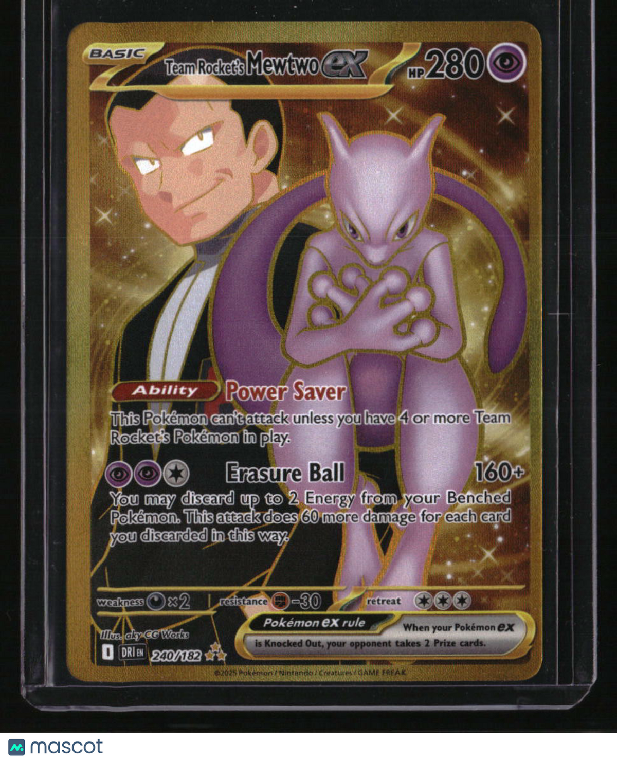 SV10: Destined Rivals Team Rocket's Mewtwo ex