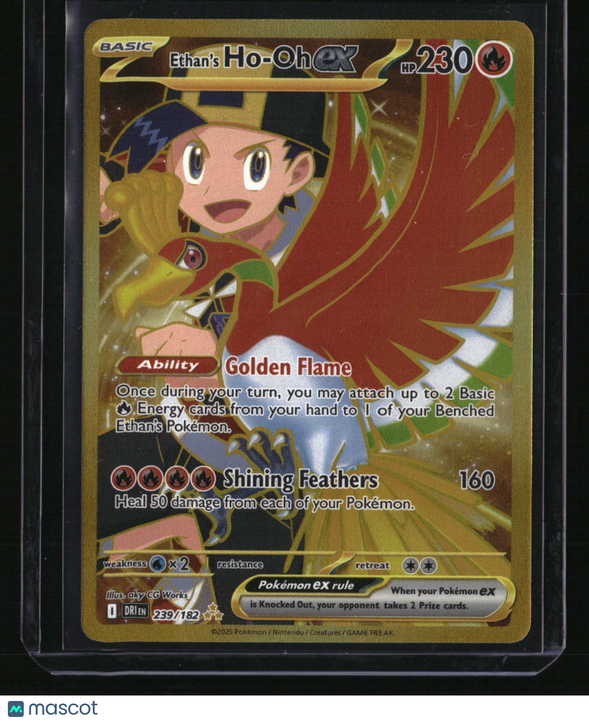 SV10: Destined Rivals Ethan's Ho-Oh ex