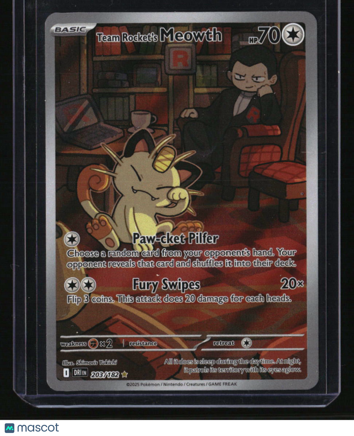 SV10: Destined Rivals Team Rocket's Meowth
