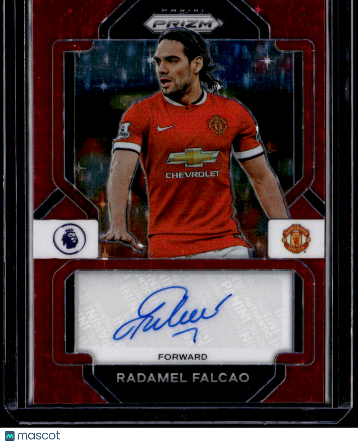 2022-23 Panini Prizm Premier League Radamel Falcao Signatures Prizms Choice
