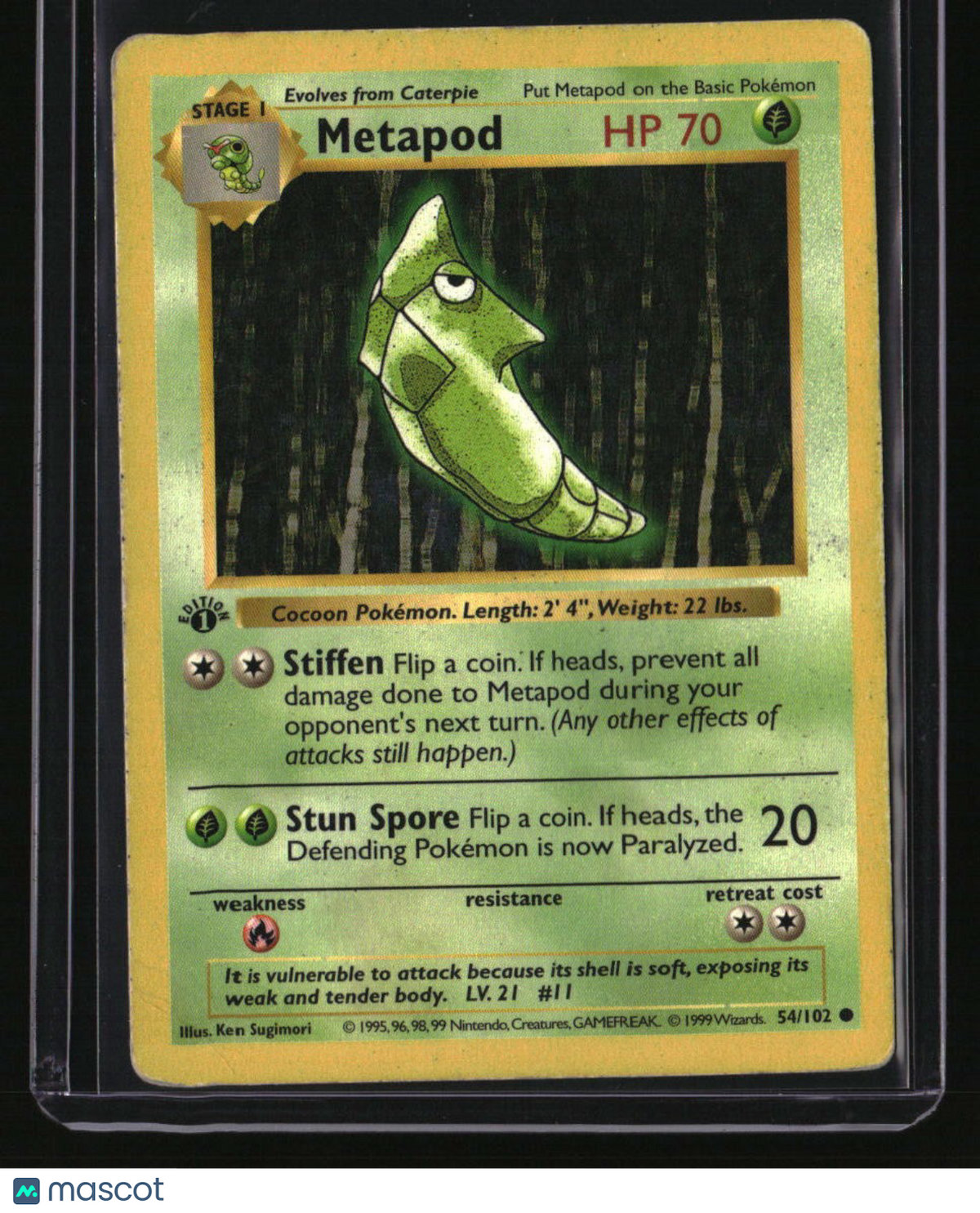 1st Edition Base Set (Shadowless) Metapod