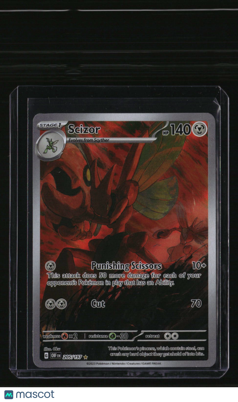 SV03: Obsidian Flames Scizor