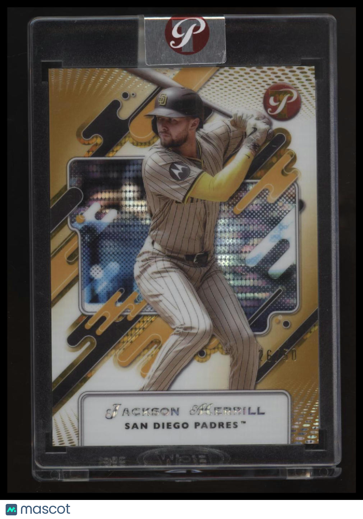 2025 Topps Pristine Jackson Merrill Pristine Gold Refractors #/50