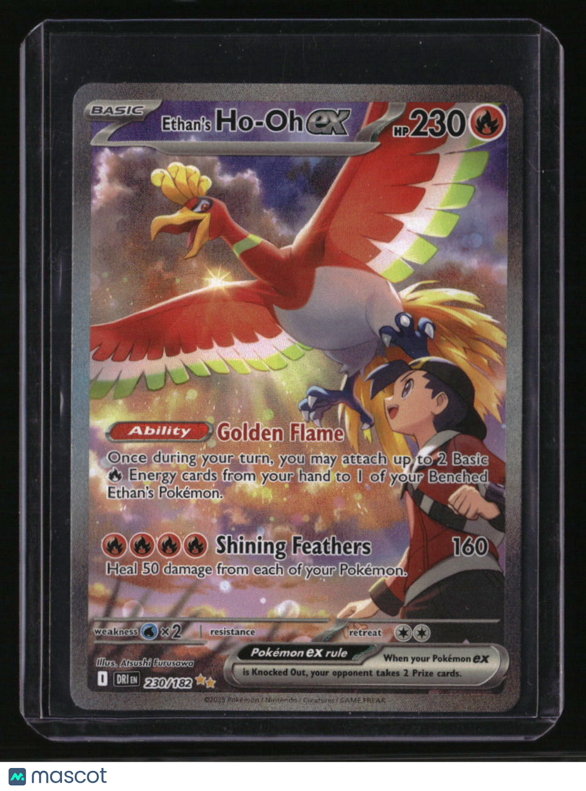 SV10: Destined Rivals Ethan's Ho-Oh ex