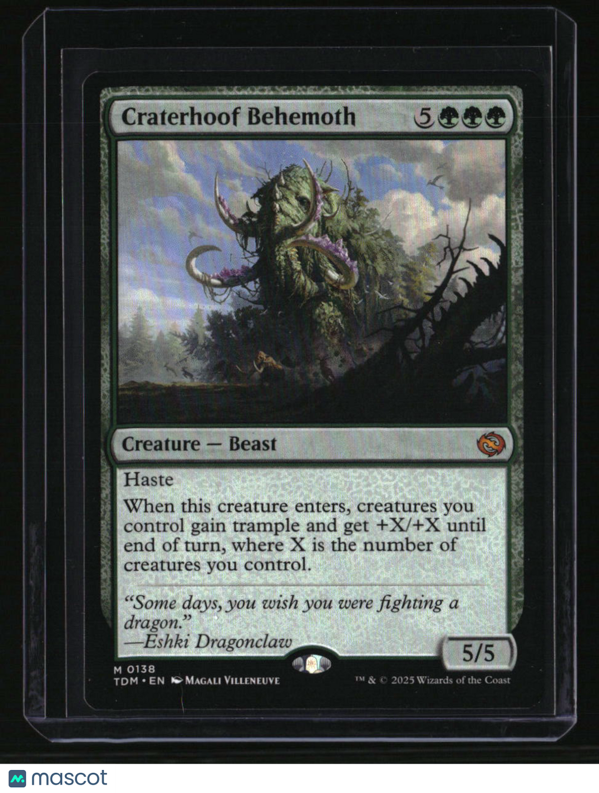 Tarkir: Dragonstorm Craterhoof Behemoth