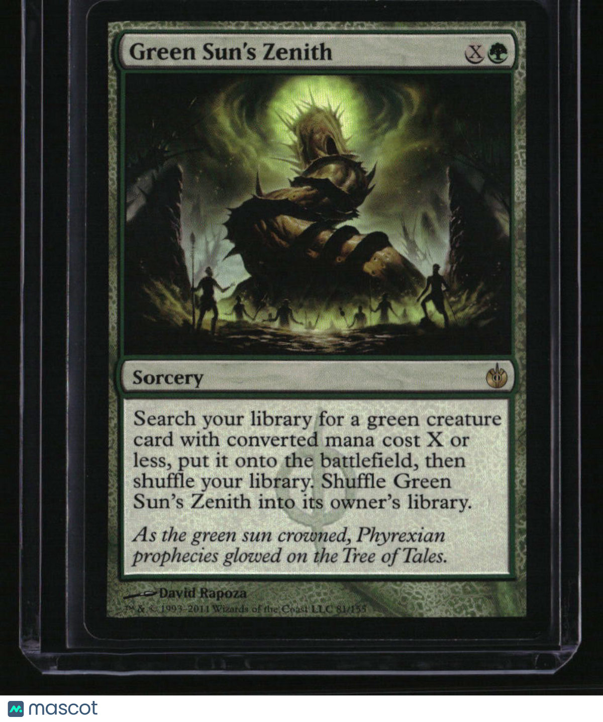 Mirrodin Besieged Green Sun's Zenith