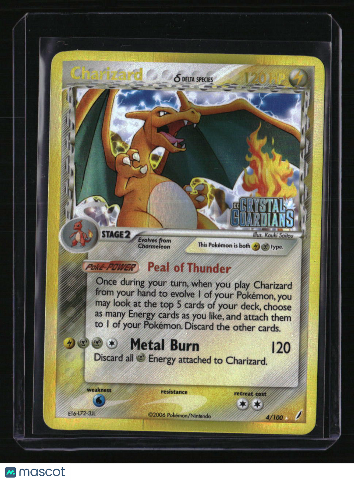 EX Crystal Guardians Charizard (Delta Species) Reverse Holo