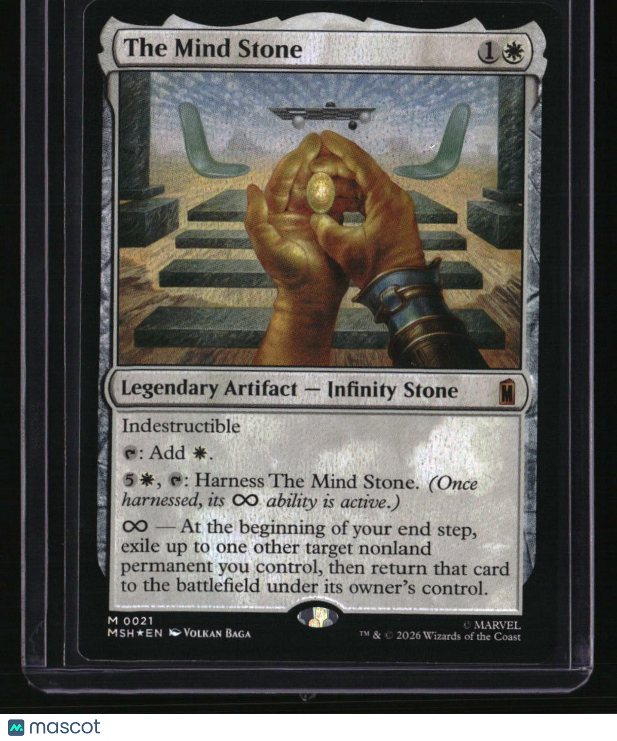 Marvel Super Heroes The Mind Stone Foil