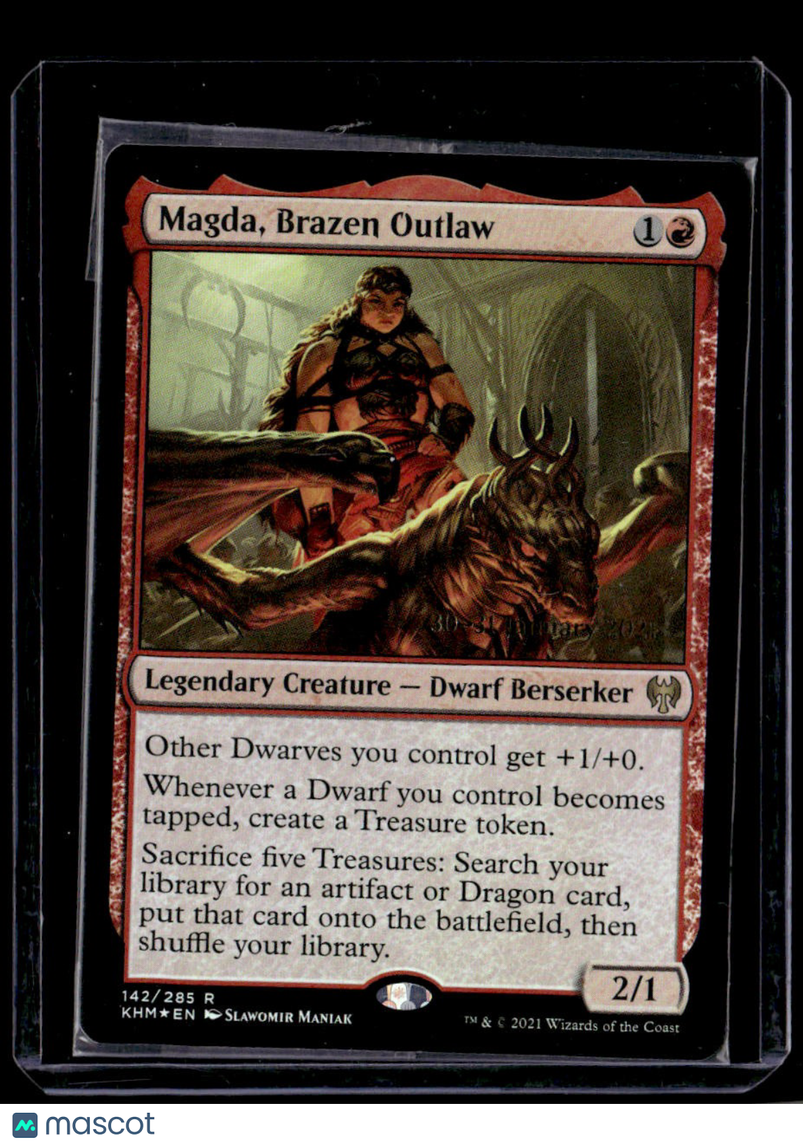Prerelease Cards Magda, Brazen Outlaw (SEALED)