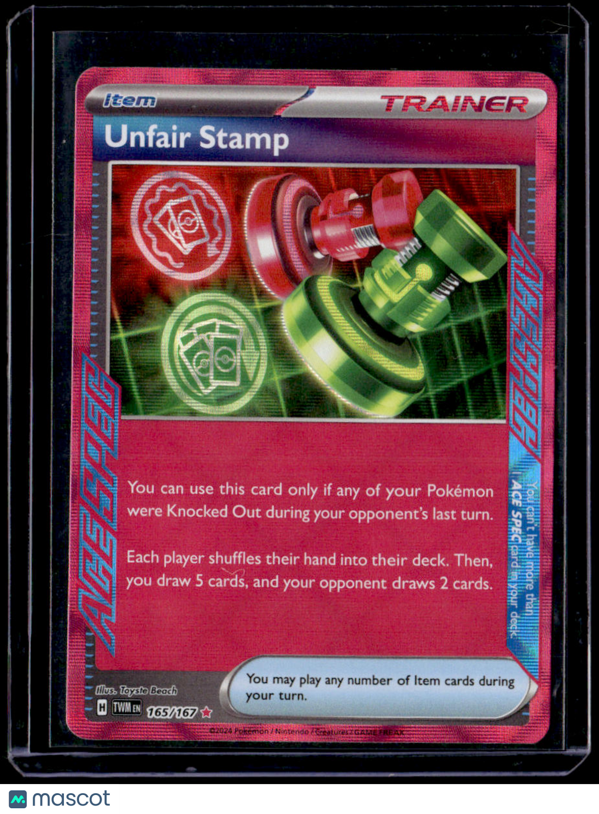 SV06: Twilight Masquerade Unfair Stamp