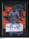 2026 Finest Masyn Winn Finest Autographs Orange Geometric Refractors #/25