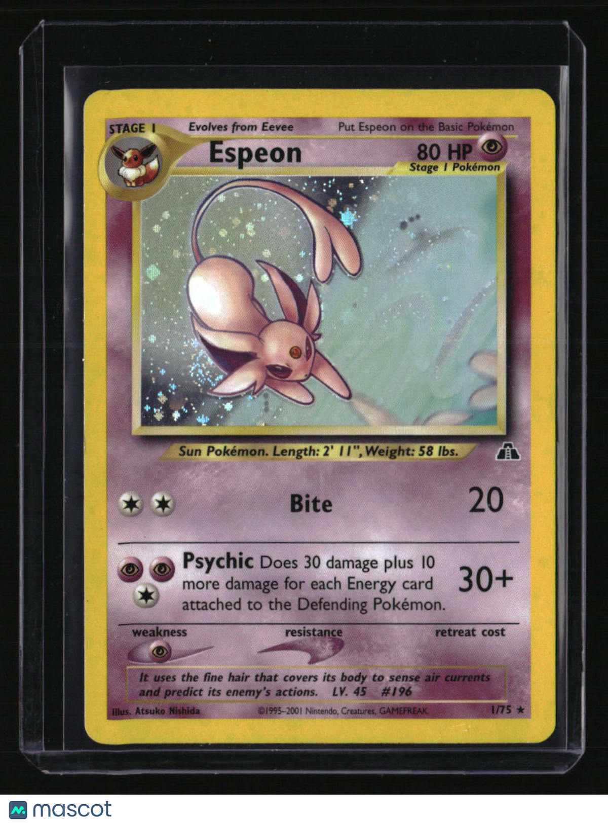 Neo Discovery Espeon (1) w/ Swirl!